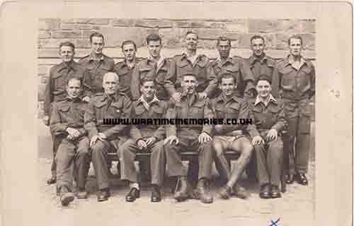 William Lansley bottom row, 1st right Stalag lX  A H